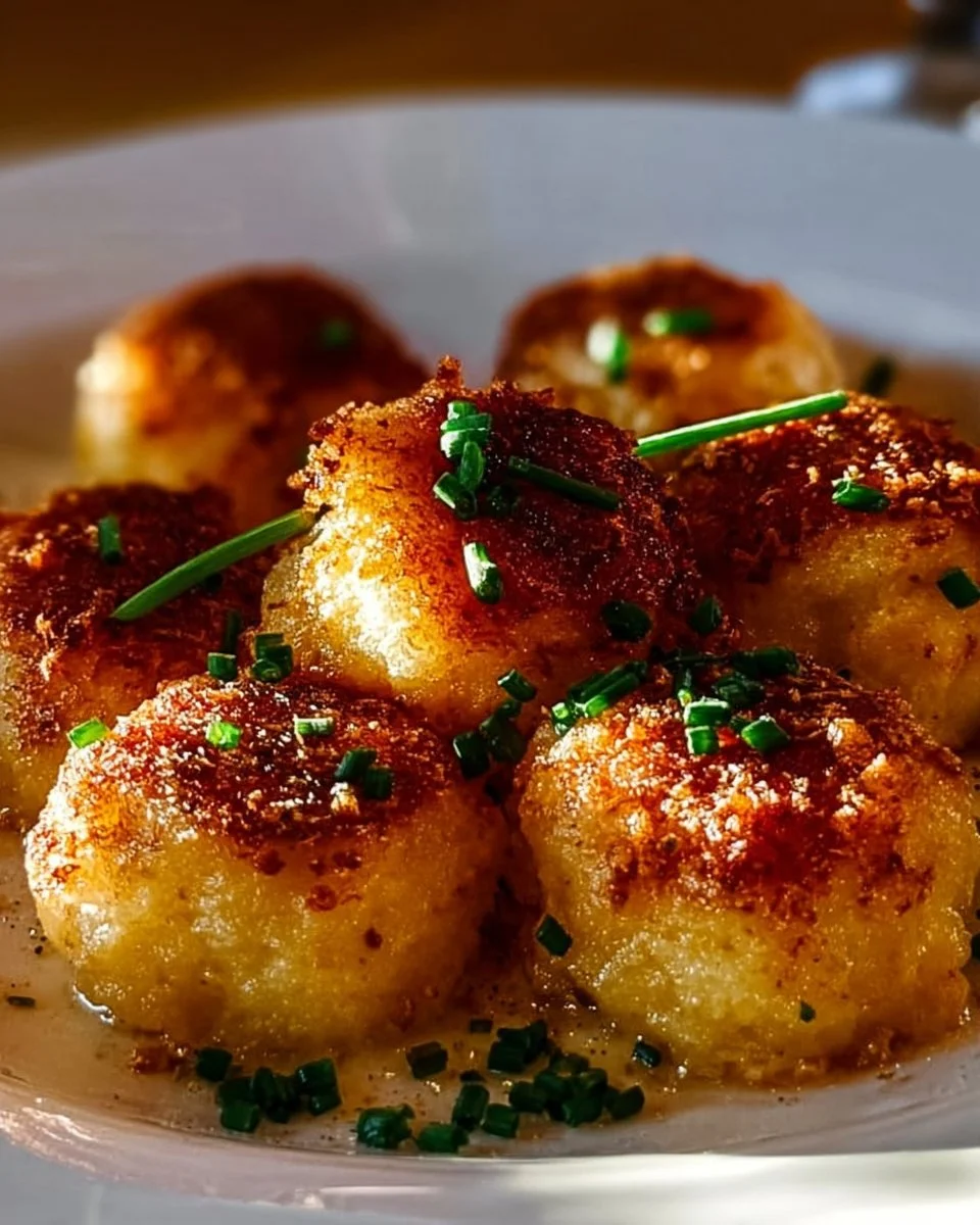 Boulettes de chou-fleur cuites au four avec du parmesan croustillant