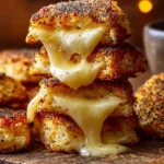 Biscuits Moutarde Comté croustillants et savoureux, idéaux pour l'apéritif.