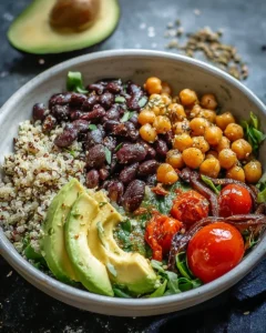 Bol trois légumes énergétiques Bol trois légumes énergétiques