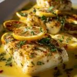 Cabillaud moutarde au poisson au four, un plat savoureux et facile à réaliser.