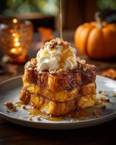 Casserole de Pain Doré à la Citrouille Casserole de Pain Doré à la Citrouille