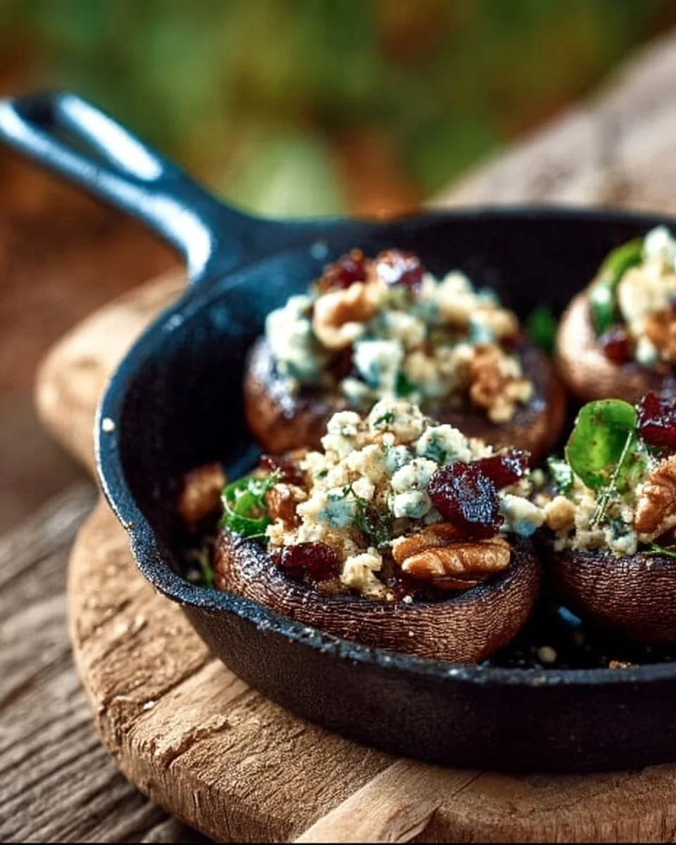 Champignons au gorgonzola : plat savoureux et facile à préparer