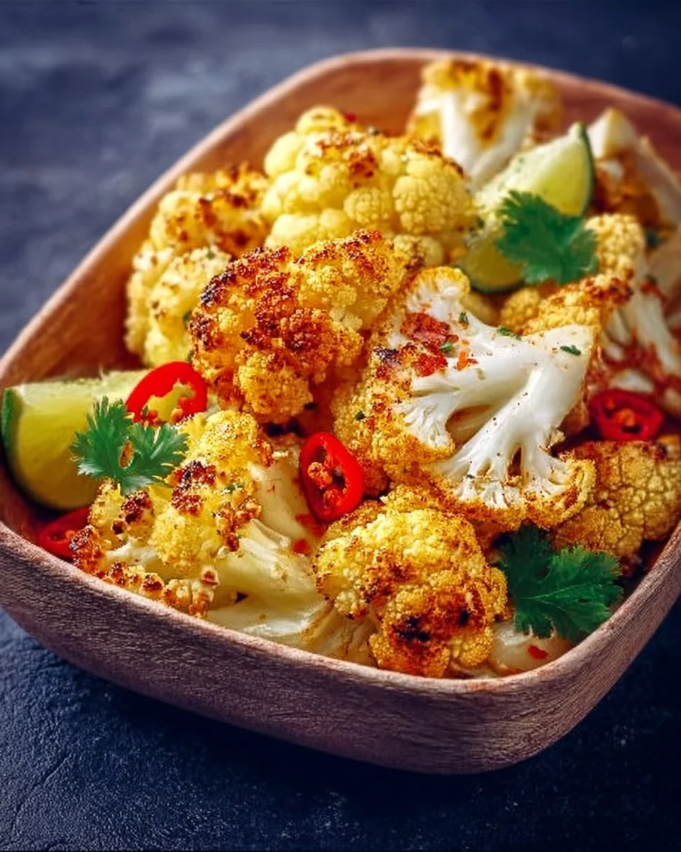 Recette de chou-fleur épices savoureuse et parfumée