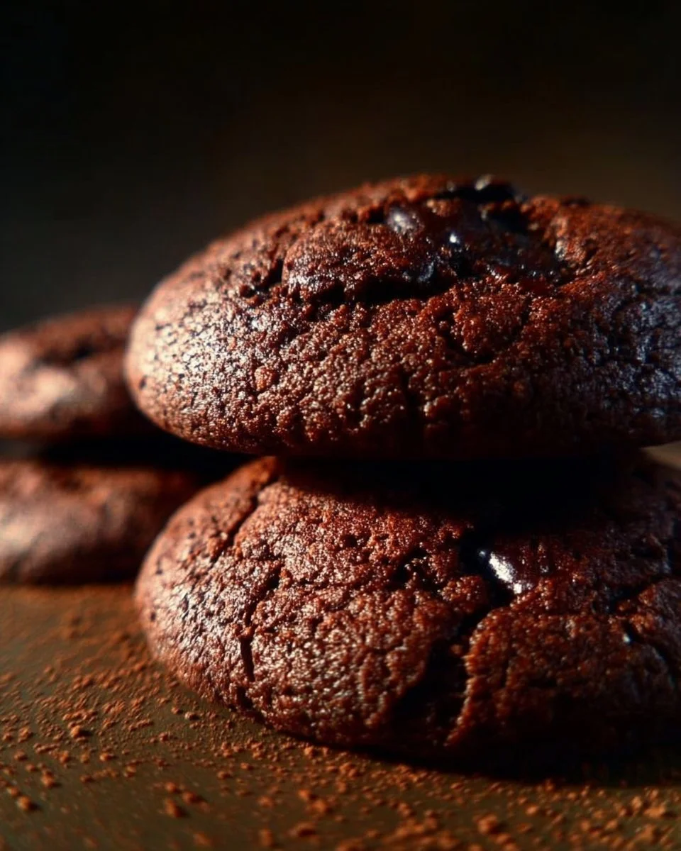 Bandeau de cookies au chocolat frais et moelleux sur une assiette