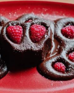 Fondant Chocolat Noir Framboise