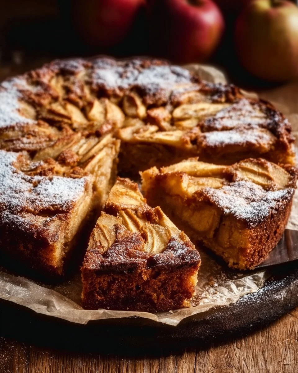Recette gâteau aux pommes fait avec 6 ingrédients simples