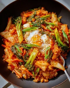 Kimchi sauté aux légumes Kimchi sauté aux légumes
