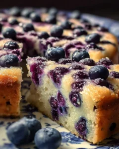 Light Blueberry Cake