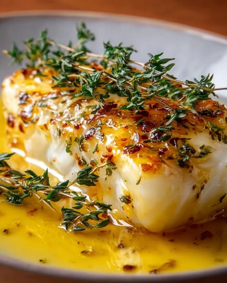 Poisson au four avec sauce moutarde, plat savoureux et sain