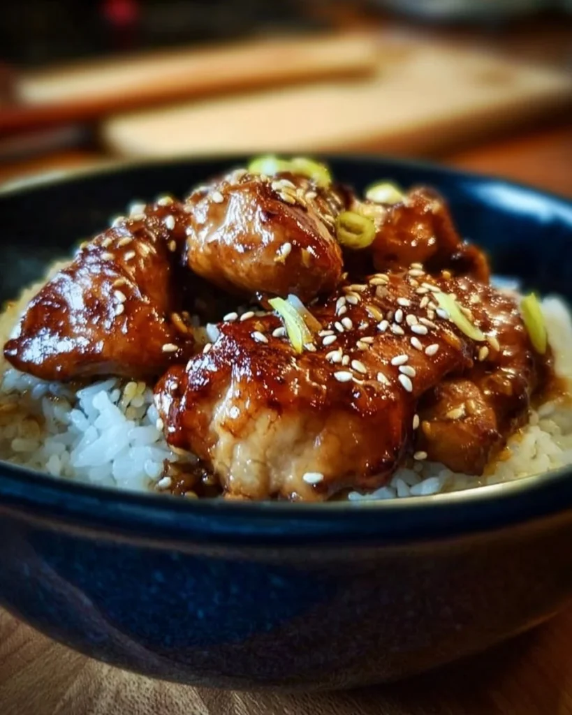 Poulet Teriyaki maison