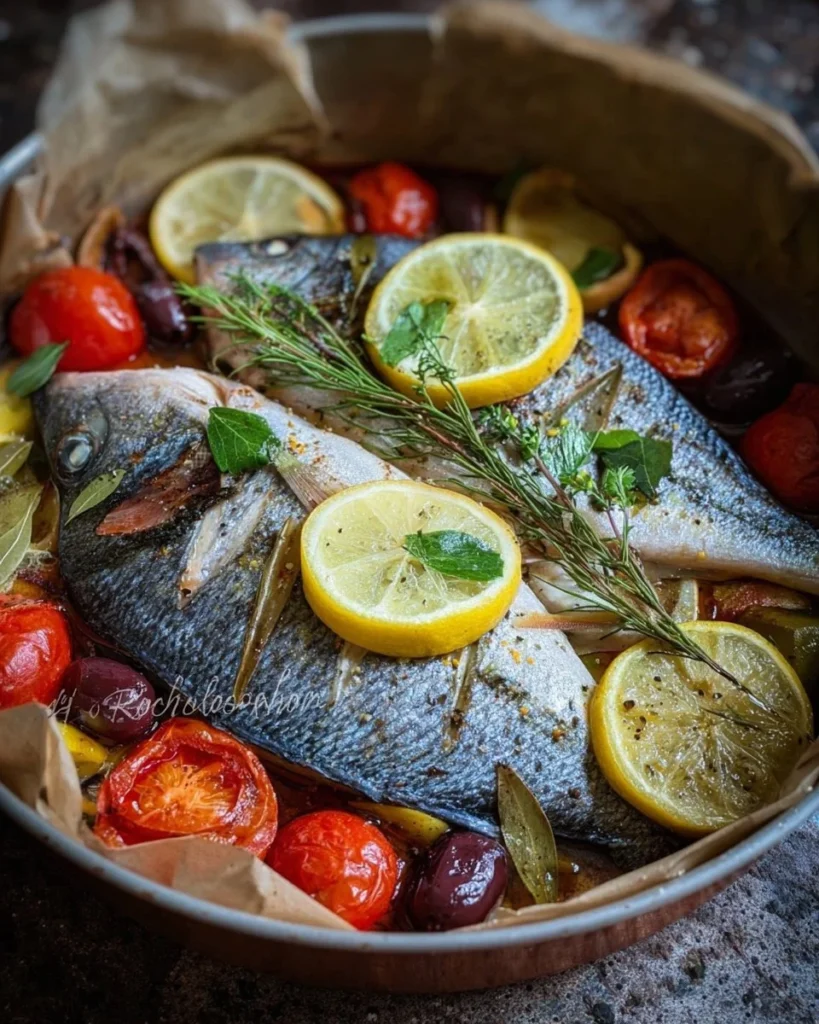 Recette facile de daurade au four