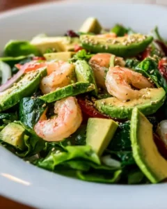Salade Avocat Crevettes