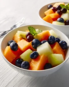 Salade de concombre et tomates