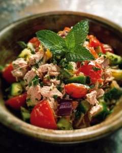 Salade de Thon à la Tunisienne Salade de Thon à la Tunisienne