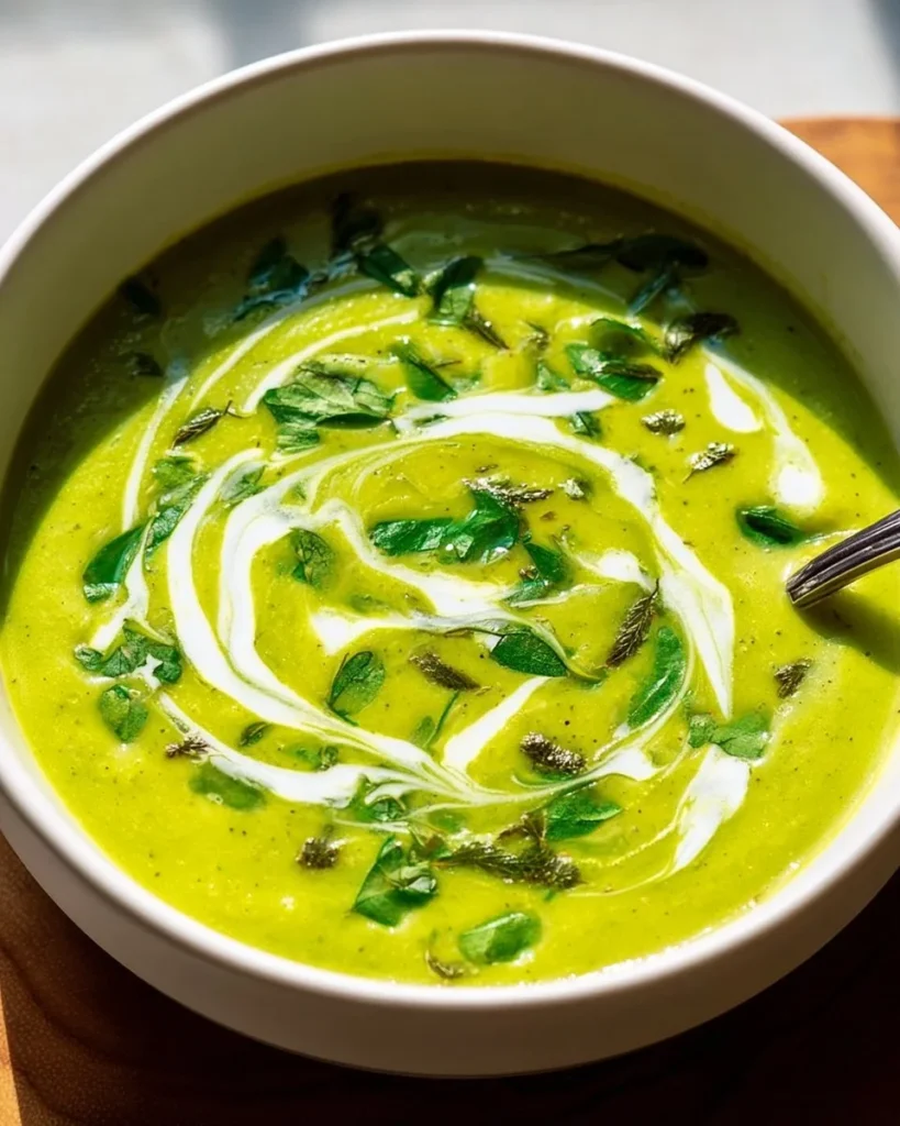 Soupe Courgettes Crémeuse d&rsquo;Été