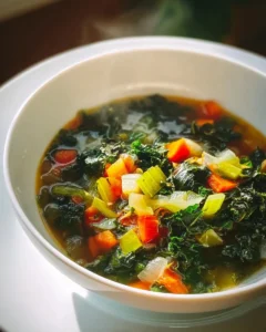 Soupe de blettes aux légumes Soupe de blettes aux légumes