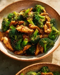 Wok Poulet Brocoli
