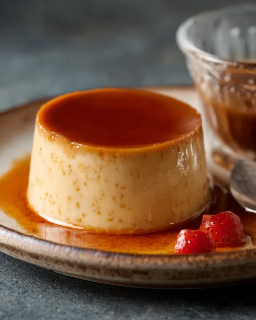Crème caramel maison de Cyril Lignac, ultra onctueuse
