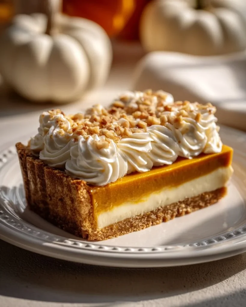 Tarte crémeuse à la courge