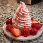 Dole Whip à la fraise, un dessert fruité et rafraîchissant