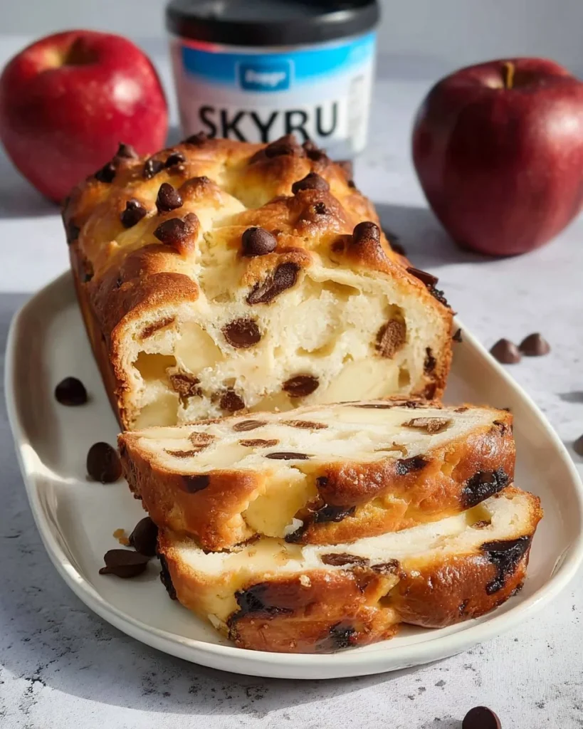 Light Skyr and Apple Cake