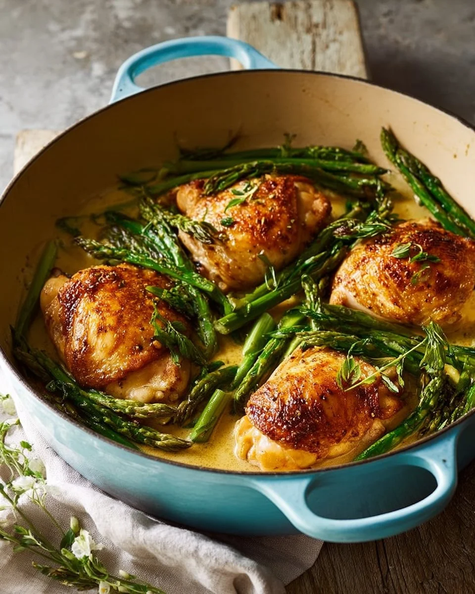 Recette de One Pot Asperges, plat savoureux et facile à préparer