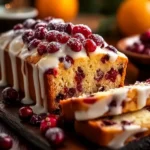 Pain à l'orange et cranberries moelleux, idéal à partager pour toutes les occasions.