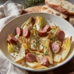 Salade d'endives et saucisses fumées, un plat savoureux et léger