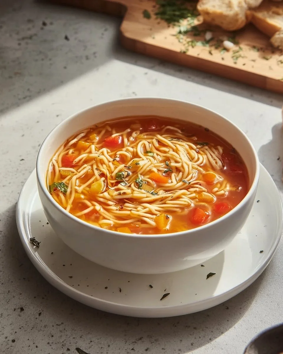 Recette de soupe de dernière minute facile et rapide à préparer