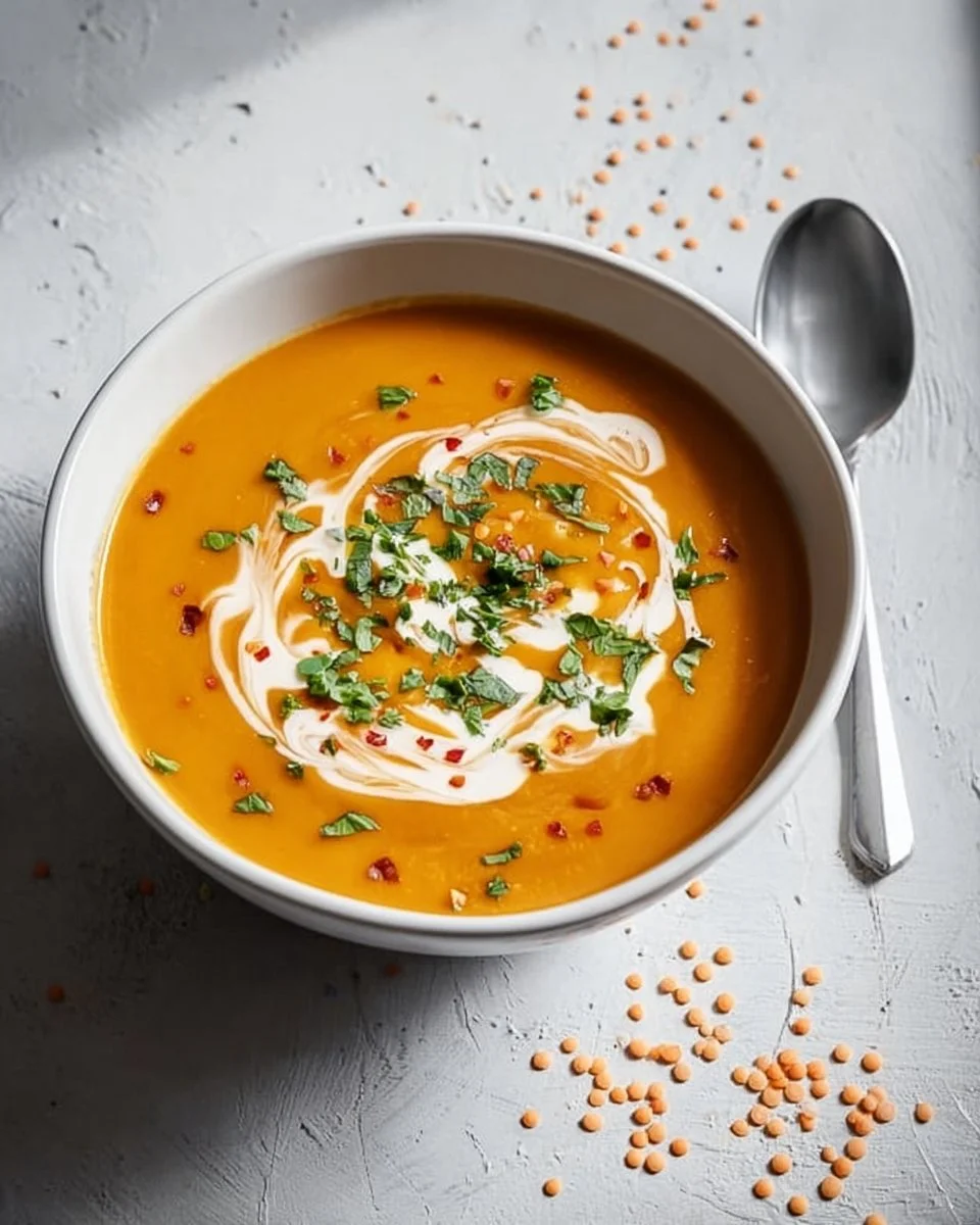 Recette de soupe de lentilles au Thermomix, plat sain et délicieux