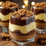 Verrines de tiramisu poire, Nutella et spéculoos pour un dessert gourmand