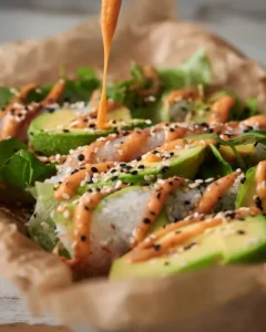 Crevettes croustillantes à l&rsquo;avocat