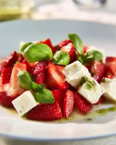 Fraises à la fêta