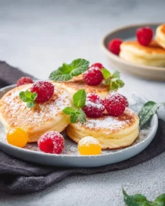 Pancakes japonais moelleux