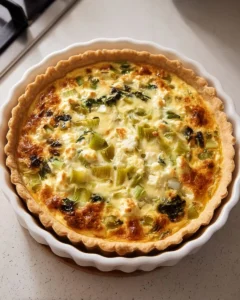 Quiche Poireaux et Fromage de Chèvre Quiche Poireaux et Fromage de Chèvre
