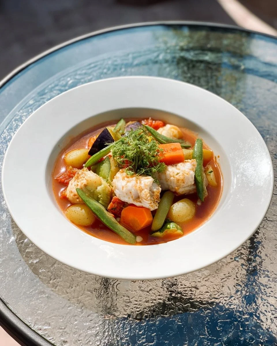 Recette de court-bouillon pour poissons de roche et légumes