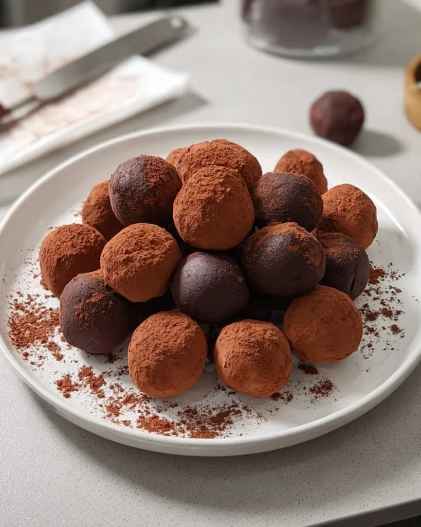 Truffes au chocolat : recette facile