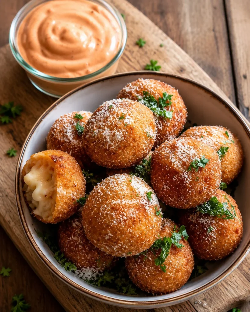 Croquettes de pommes de terre au fromage
