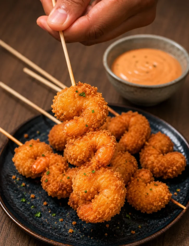 Recette de crevettes ultra croustillantes