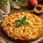 Image d'un gâteau renversé exquis et appétissant, parfait pour les gourmands