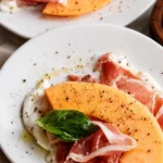 Recette de melon grillé au chorizo, un plat estivale délicieux et original.