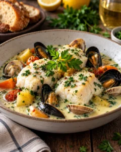Blanquette de la mer : recette facile en 5 étapes Blanquette de la mer : recette facile en 5 étapes
